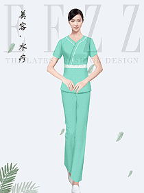 美容養(yǎng)生會(huì)所技師制服設(shè)計(jì)圖957