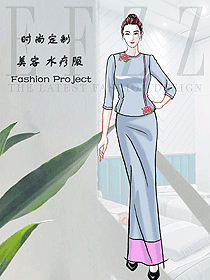 美容水療會所咨客制服設計圖597