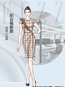 新款女職業裝夏裝服裝款式圖1222