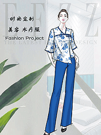 原創制服設計按摩技師服裝設計圖1544