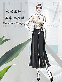 原創制服設計按摩技師服裝設計圖1546