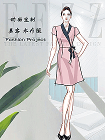 原創(chuàng)制服設(shè)計(jì)按摩技師服裝設(shè)計(jì)圖1550