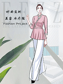 原創制服設計按摩技師服裝設計圖1552