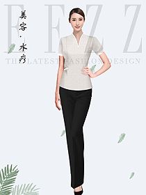 美容養生會所技師制服設計圖967