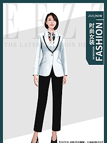 OL通勤裝女秋冬職業(yè)裝設(shè)計(jì)圖2103