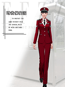 新款保安服西裝服裝款式圖108