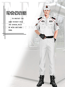原創(chuàng)制服設(shè)計(jì)獵裝保安制服款式圖351