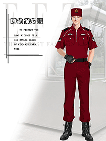 新款獵裝保安制服款式設計圖352