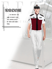 新款短袖保安服款式設計圖420
