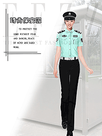 新款短袖保安服款式設計圖428