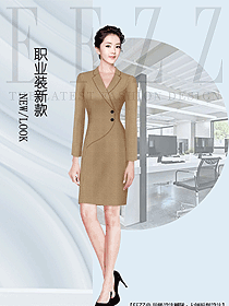 原創設計女秋冬職業裝設計圖2117