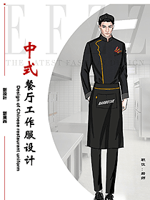新款廚師制服設計圖561