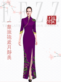 原創(chuàng)制服設(shè)計(jì)中餐迎賓制服設(shè)計(jì)圖957