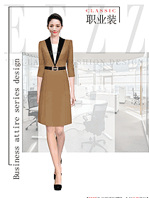 新款女職業裝夏裝服裝款式圖1228