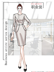 時尚女夏裝制服設(shè)計圖1231