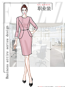 新款女職業裝夏裝服裝款式圖1232