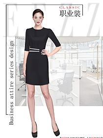 原創設計女夏裝制服設計圖1241