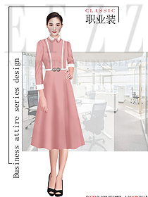 新款女職業裝夏裝服裝款式圖1244