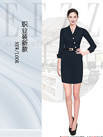 時尚女夏裝制服設計圖1255