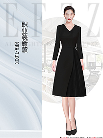 新款女職業裝夏裝服裝款式圖1266