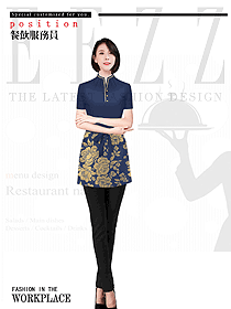 特色餐廳服務員制服設計圖565