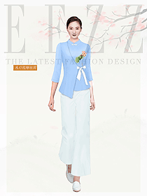 原創制服設計按摩技師服裝設計圖1594