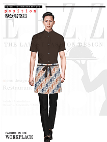 新款特色餐廳服務(wù)員制服設(shè)計圖584