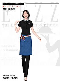 特色餐廳服務(wù)員制服設(shè)計(jì)圖607