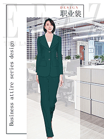 辦公室人員服裝設計圖2146