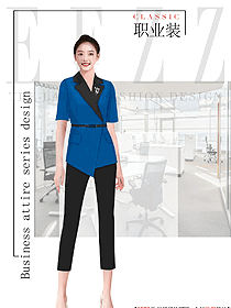 夏季女職業(yè)裝設(shè)計搭配效果圖1300