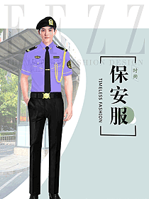 新款短袖保安制服款式設計圖449