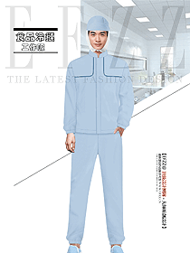 食物冷鏈工作人員工作服設計圖583