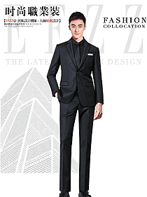 時尚男裝西服款式設計圖534