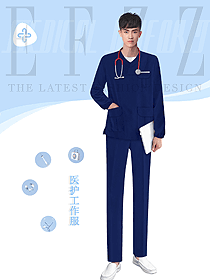 搶救室醫(yī)生制服工作服設(shè)計(jì)案例005