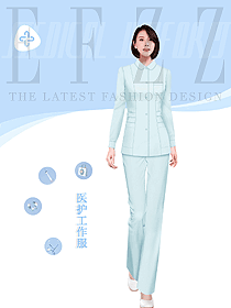 專業醫療美容醫院美容師工作服定制款圖