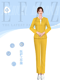 整形醫院美容師服裝工作服設計圖