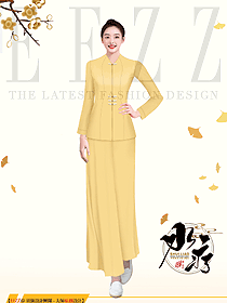 高級會所水療高級服務人員服裝定制款623