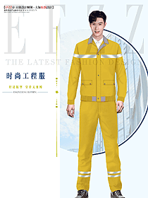 春秋款夾克工裝制服設計圖男裝1318