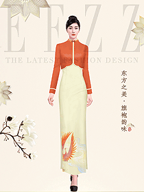 酒店宴會廳旗袍服裝訂制設計圖974