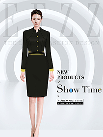 企業時尚職業裝定制設計款套裝