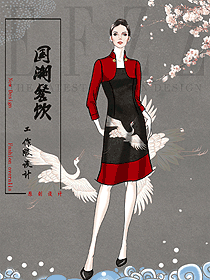 北京星級酒店宮廷服裝服務人員制服大圖