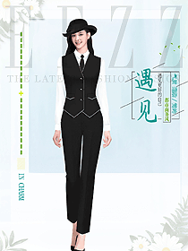 職場女性必備時尚馬甲服裝款式圖