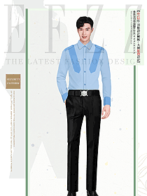 商場門崗保衛員工職業裝訂制服