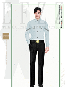 門衛保安工作服裝定制款方案