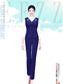 航空公司服務人員制服設計圖