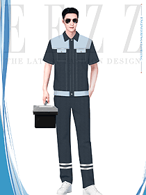 反光衣工作服專業定制直營設計效果圖