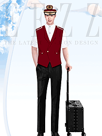 機(jī)場特種車輛駕駛員制服原創(chuàng)設(shè)計(jì)定制案例