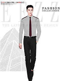 企業(yè)職業(yè)裝形象定制款襯衫原創(chuàng)設(shè)計作品圖