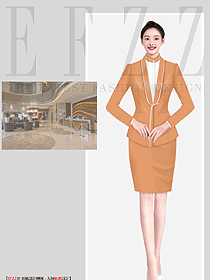 高級正裝酒店會所經理工作服套裝氣質修身職業裝西裝