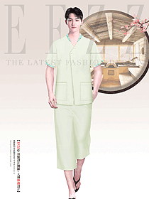 足療店洗浴按摩浴衣家居睡衣浴服